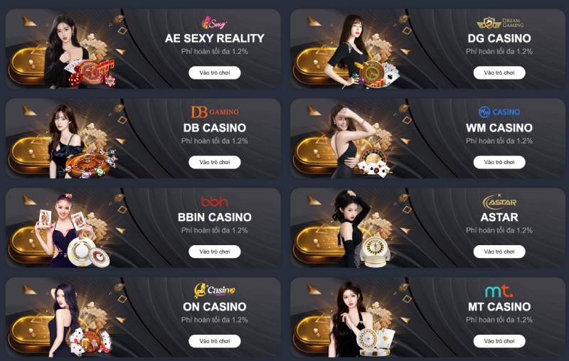 Casino trực tuyến – Đẳng cấp quốc tế ngay tại nhà