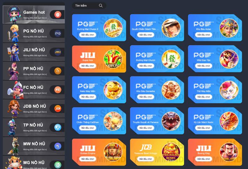 Slot Game – Thiên đường nổ hũ hàng nghìn lựa chọn