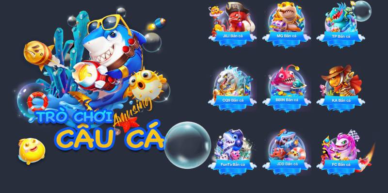 Trò chơi bắn cá – Thế giới đại dương rực rỡ